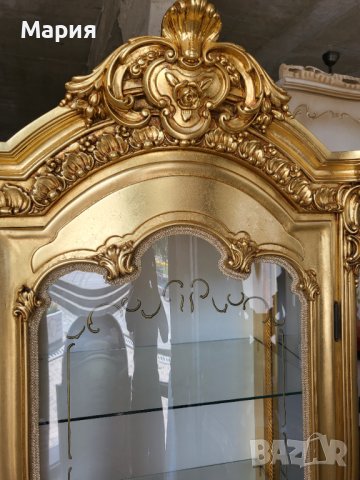 Италианска барокова витрина Silik 035, снимка 6 - Секции и витрини - 41909527