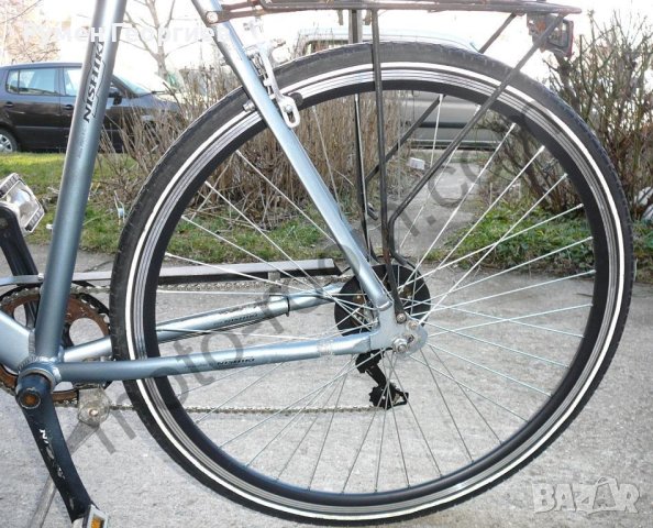 Велосипед/колело Nishiki sity hybrid 28, алуминиева рамка, 7 скорости , снимка 11 - Велосипеди - 44332535
