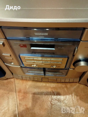 Стерео уредба нова с три диска и за две касети, снимка 2 - CD дискове - 53850684