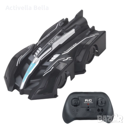 Антигравитационна каскадьорска кола – кара по стени, таван и под Stunt Car 360°, снимка 7 - Коли, камиони, мотори, писти - 52582875