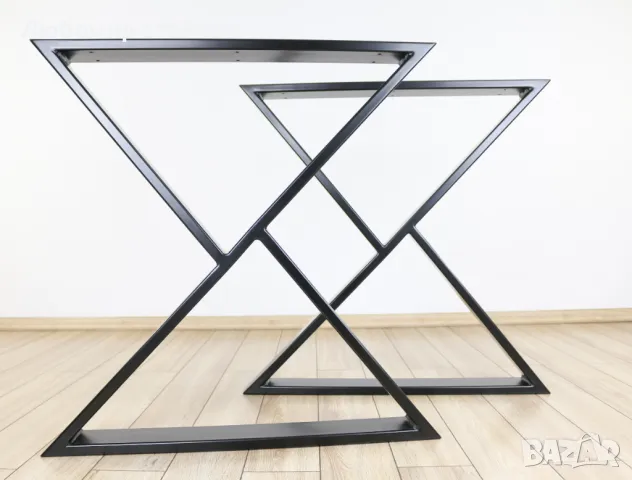 Метални крака за маса, трапезна маса, холна маса, бюро, снимка 3 - Маси - 47691815