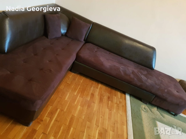 Холна гарнитура, снимка 6 - Дивани и мека мебел - 53439354