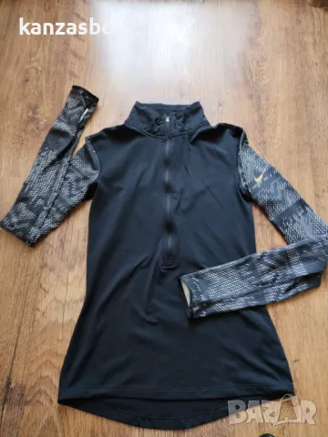 Nike Pro Hyperwarm Nordic Half Zip - страхотна дамска блуза С, снимка 6 - Блузи с дълъг ръкав и пуловери - 49521130