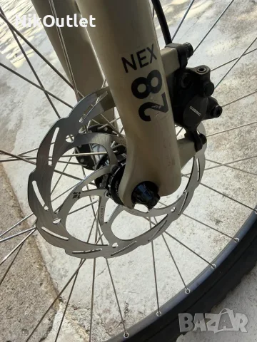 Алуминиев велосипед CUBE Nature Pro 28" (Много запазен), снимка 3 - Велосипеди - 56224244