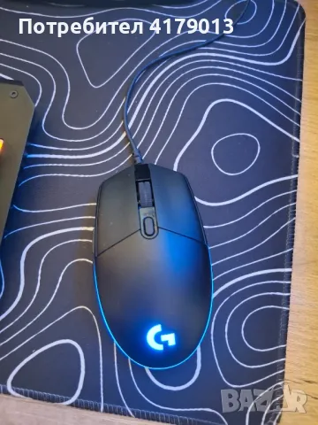 мишка logitech g102 , снимка 1 - Клавиатури и мишки - 48687789