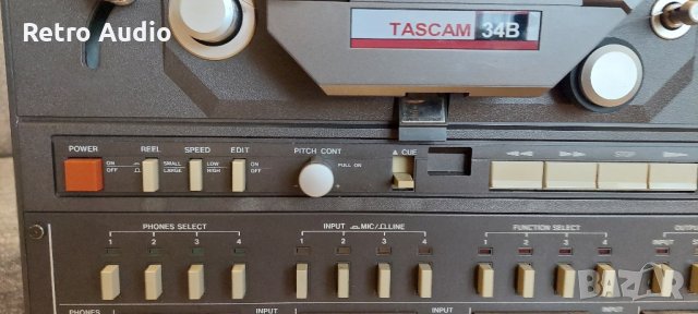 Tascam 34B ролков дек, снимка 3 - Декове - 44462291