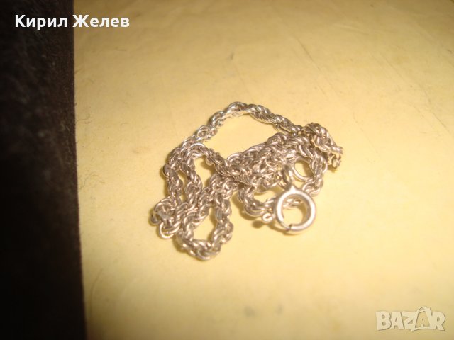 КРАСИВА СРЕБЪРНА ГРИВНА СРЕБРО 925 СПИРАЛОВИДНА ДВОЙНА ВИНТИДЖ АРТ ПЛЕТКА 25630, снимка 9 - Гривни - 35859844