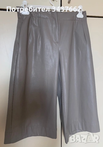 Панталон 3/4 еко кожа , снимка 2 - Панталони - 53687822