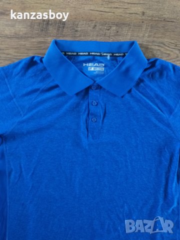 head men's blue polo shirt - страхотна мъжка тениска КАТО НОВА 2ХЛ