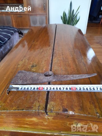 Старинна мотика,мотичка,прашулче #11, снимка 5 - Антикварни и старинни предмети - 41374456