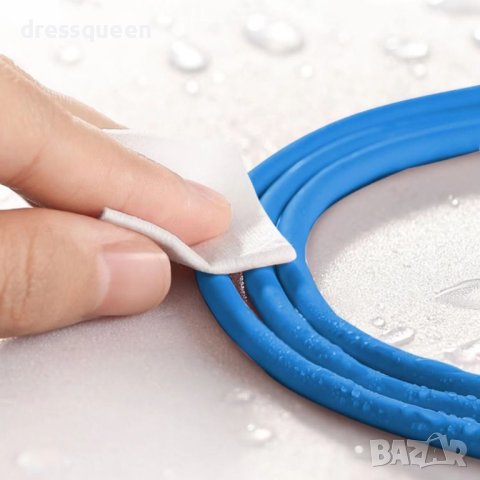 4102 USB към Микро USB кабел със силиконово покритие, снимка 4 - USB кабели - 42142092