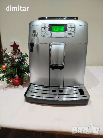Кафе автомат Saeco Intelia  , снимка 3 - Кафемашини - 52571133