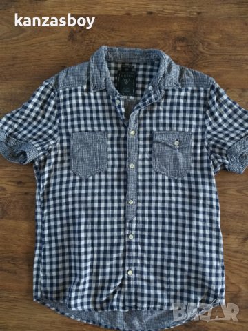 guess - страхотна мъжка риза М КАТО НОВА, снимка 5 - Ризи - 41926771