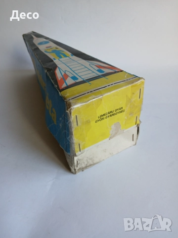 Стара унгарска играчка, ракета., снимка 6 - Колекции - 52865226