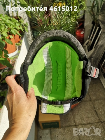 Детска ски каска Alpina 51-54см., снимка 2 - Зимни спортове - 52117194