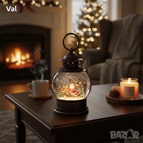 Коледен снежен глобус, снимка 16 - Декорация за дома - 52515024