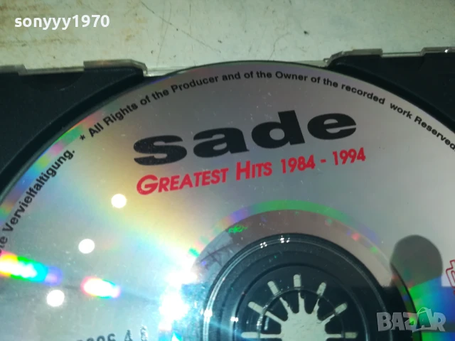 SADE CD 0808251750, снимка 3 - CD дискове - 51300915