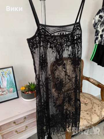 Плажна рокля в размер 38, подходяща за S/M, снимка 9 - Рокли - 44922632