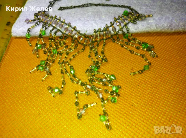 Стара МЪНИСТЕНА РЕТРО ОГЪРЛИЦА ФИНА РЪЧНА ЕТНО АРТ ИЗРАБОТКА 47451, снимка 8 - Антикварни и старинни предмети - 47336487