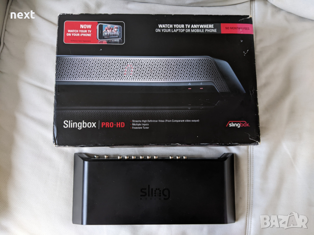 Slingbox PRO-HD - телевизия в HD качество през мрежата tv streamer