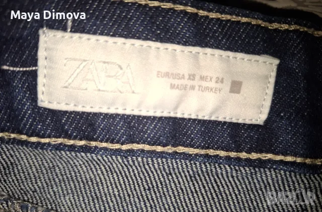 ZARA къси панталонки XS-EUR36 размер, снимка 5 - Къси панталони и бермуди - 56010490