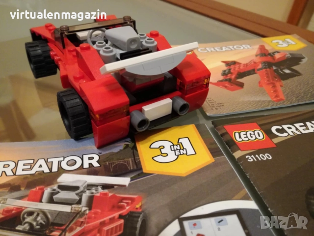 Конструктори Лего - модел LEGO Creator спортни автомобили, снимка 17 - Конструктори - 39227129