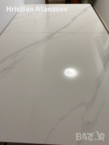 Трапезна маза 160см х 80см, разтегляне до 200см, снимка 2 - Маси - 53534078