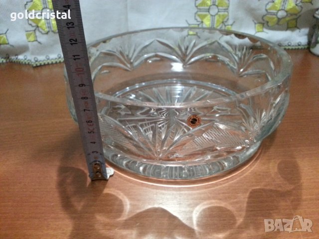 Кристална купа фруктиера серия Рамона , снимка 7 - Антикварни и старинни предмети - 44343814