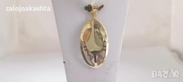 Нова Златна икона-1,75гр/14кр, снимка 3 - Колиета, медальони, синджири - 47875027