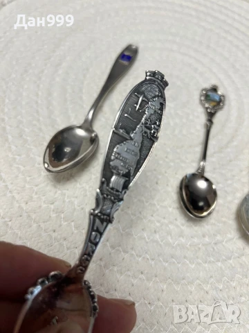 Посребрени колекционерски лъжички, снимка 5 - Колекции - 50896273