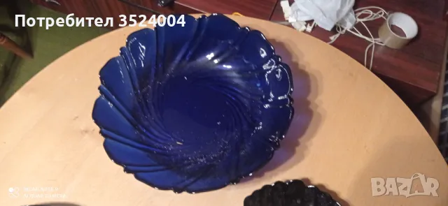 Нов комплект.Голяма купа с 3  малки чинии за ядки,сосове и други неща, снимка 3 - Чинии - 48352820