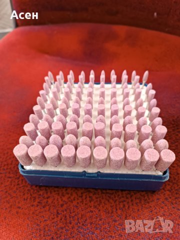 Комплект 100 бр. корундови абразивни накрайници 