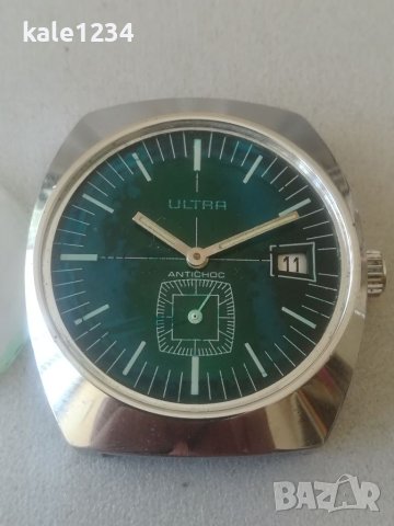 Швейцарски часовник ULTRA. Vintage watch. Мъжки механичен часовник. Swiss made. , снимка 2 - Мъжки - 41395547