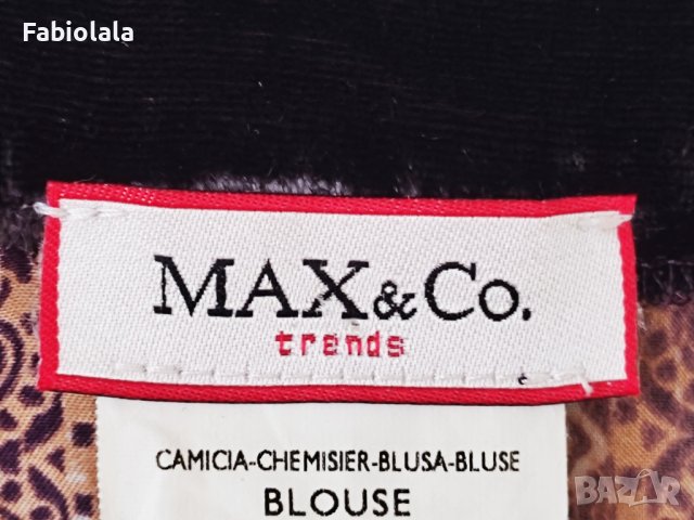 Max&co blouse EU 36, снимка 7 - Блузи с дълъг ръкав и пуловери - 41781402