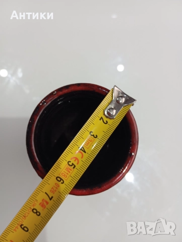 Стара маркирана ваза , снимка 7 - Вази - 52480697