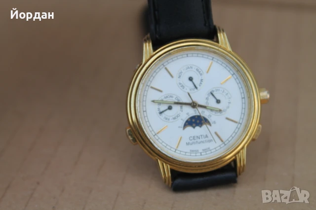 Швейцарски мъжки часовник ''Centiа Multifunction''