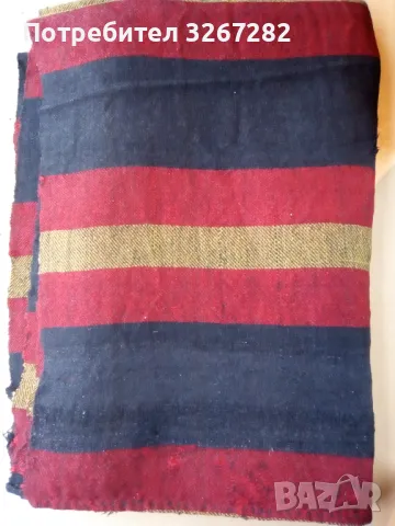 Черга,Селска,Ръчно Тъкана, Вълна, Кюстендилско, снимка 2 - Антикварни и старинни предмети - 48219263