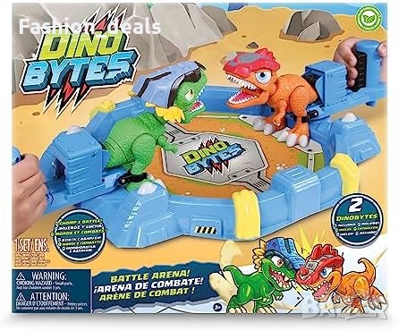 Нова DINOBYTES Игра ДИНОЗАВРИ Битка Арена Ексклузивни Фигурки Деца 3+ Подарък, снимка 6 - Други - 42719697
