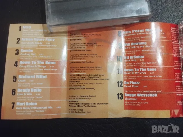 Your JAZZ Elements of modern JAZZ  - оригинална аудио касета музика, снимка 2 - Аудио касети - 49323755