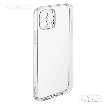 Прозрачен силиконов кейс 1.2 мм iPhone 15 Pro Max