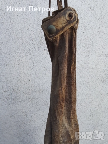 Продавам овчарска кожена торба, снимка 3 - Антикварни и старинни предмети - 52322058