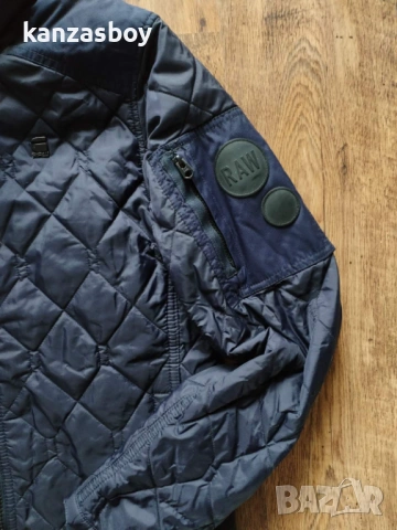 g-star powel quilted overshirt l/s - страхотно мъжко яке М, снимка 3 - Якета - 53175100