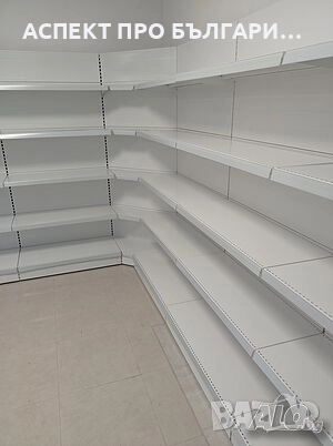 Островни /двустранни стелажи за магазини, супермаркети, аптеки, снимка 4 - Стелажи и щандове - 52158236