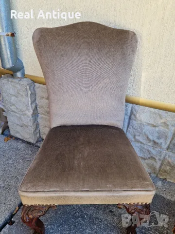 Страхотен чифт английска английски столове , снимка 6 - Антикварни и старинни предмети - 47881659