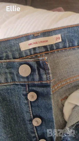 Дамски дънки Levi's - Ribcage Straight, снимка 4 - Дънки - 47520111