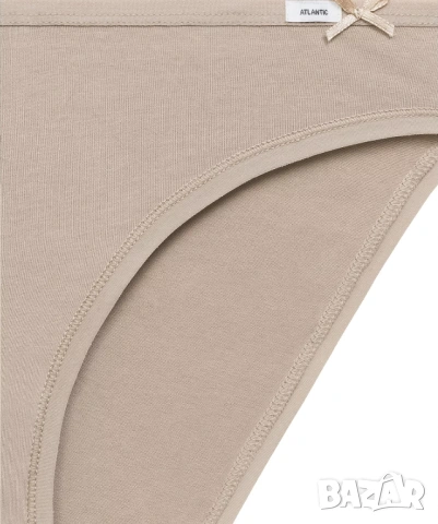 Atlantic - Комплект от 3 чифта дамски бикини памучни, М, снимка 5 - Бельо - 53437687