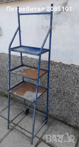 Метален стелаж, снимка 3 - Други стоки за дома - 48834101