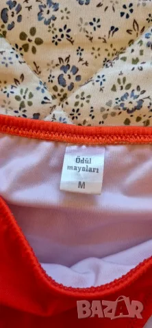 Оранжев бански от две части , снимка 6 - Бански костюми - 55711808