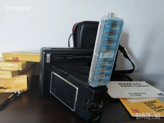 Ретро камера Kodak EK8 камера за моментални снимки. 1978г. , снимка 16 - Фотоапарати - 55842606