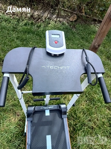 МЕХАНИЧНА бягаща пътека Techfit MT50 , снимка 7 - Фитнес уреди - 53754664